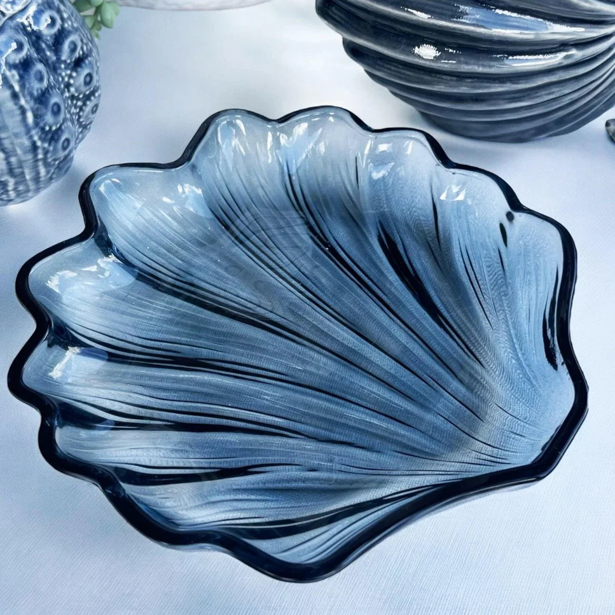 Shell Fan Plate - Exquisite Homewares 