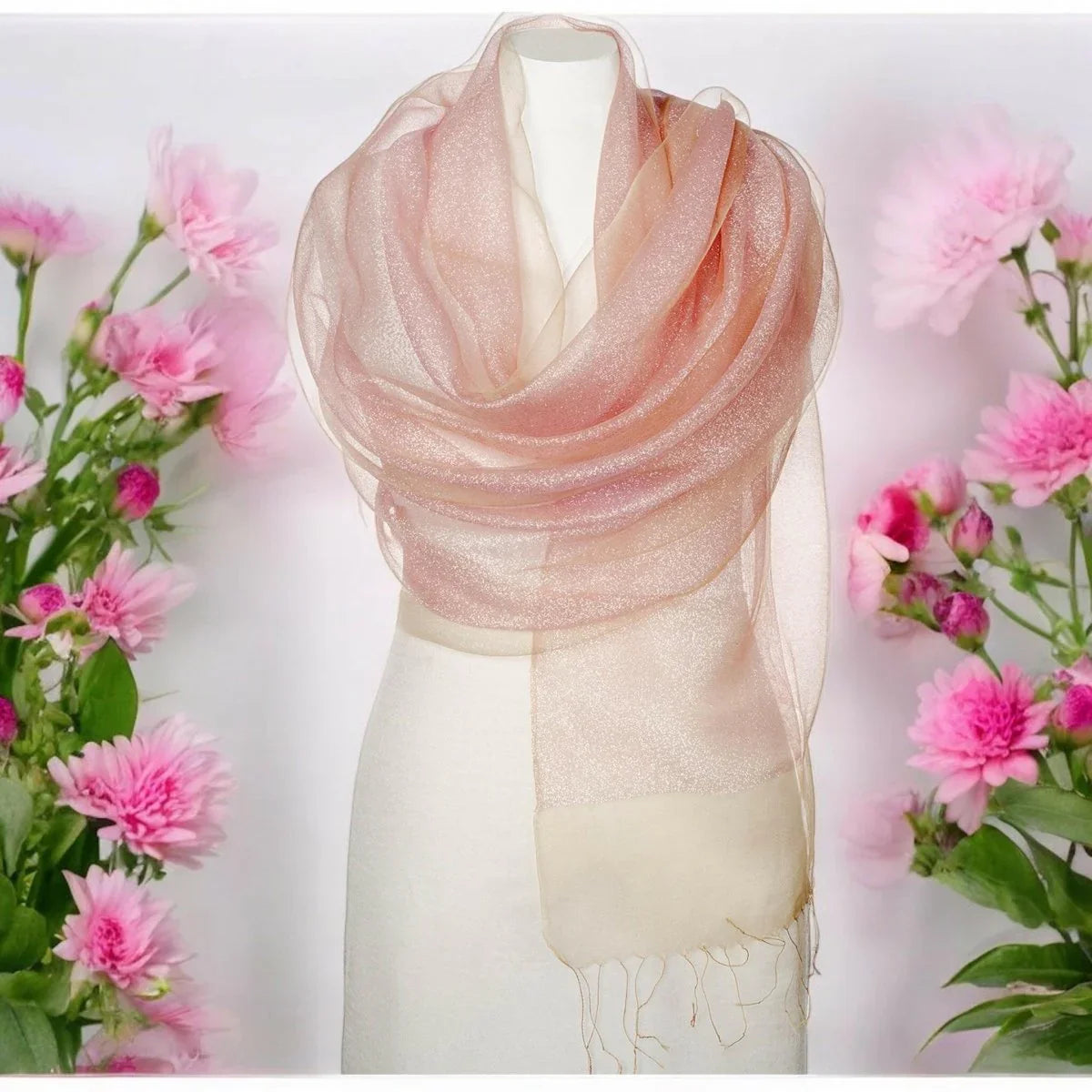Shimmer Wrap - Blush - Exquisite Homewares 