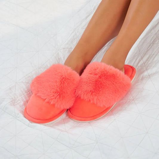 Slipper - Cosy Luxe - Melon - Exquisite Homewares