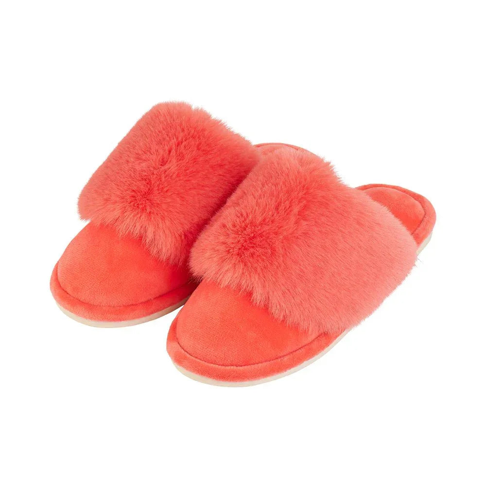 Slipper - Cosy Luxe - Melon - Exquisite Homewares 