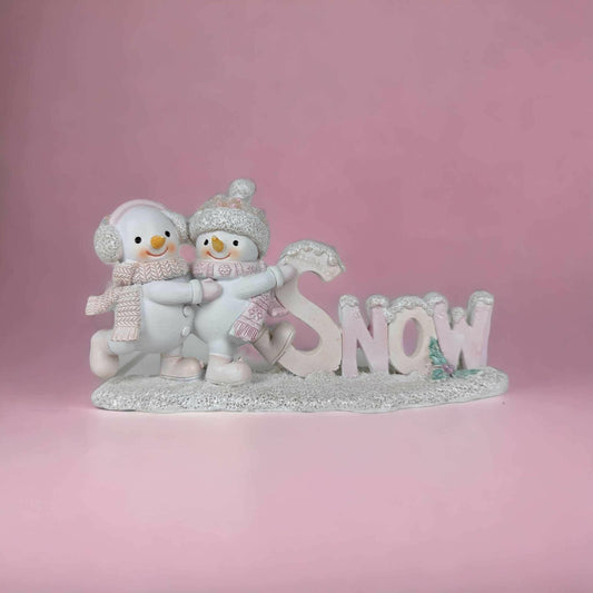 Snowman Snow Sign - Exquisite Homewares