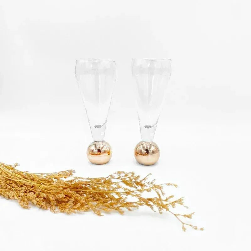Stemless Champagne Glasses - Exquisite Homewares 