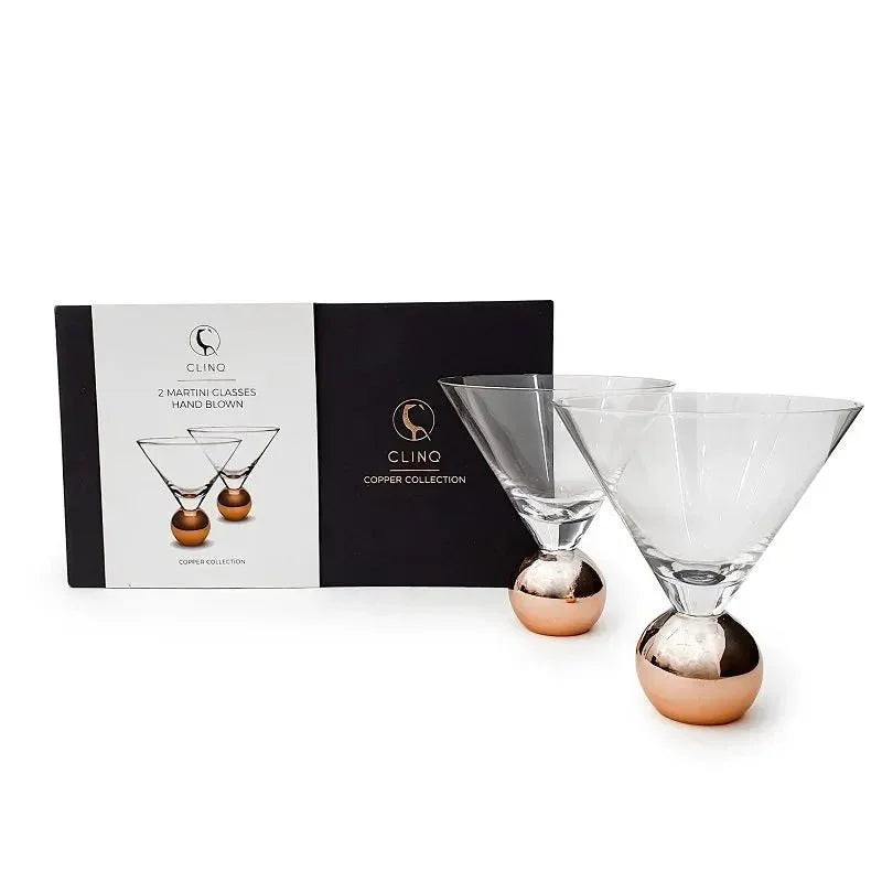 Stemless Martini Glasses - Exquisite Homewares 