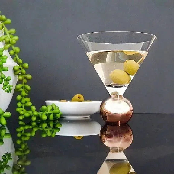 Stemless Martini Glasses - Exquisite Homewares 
