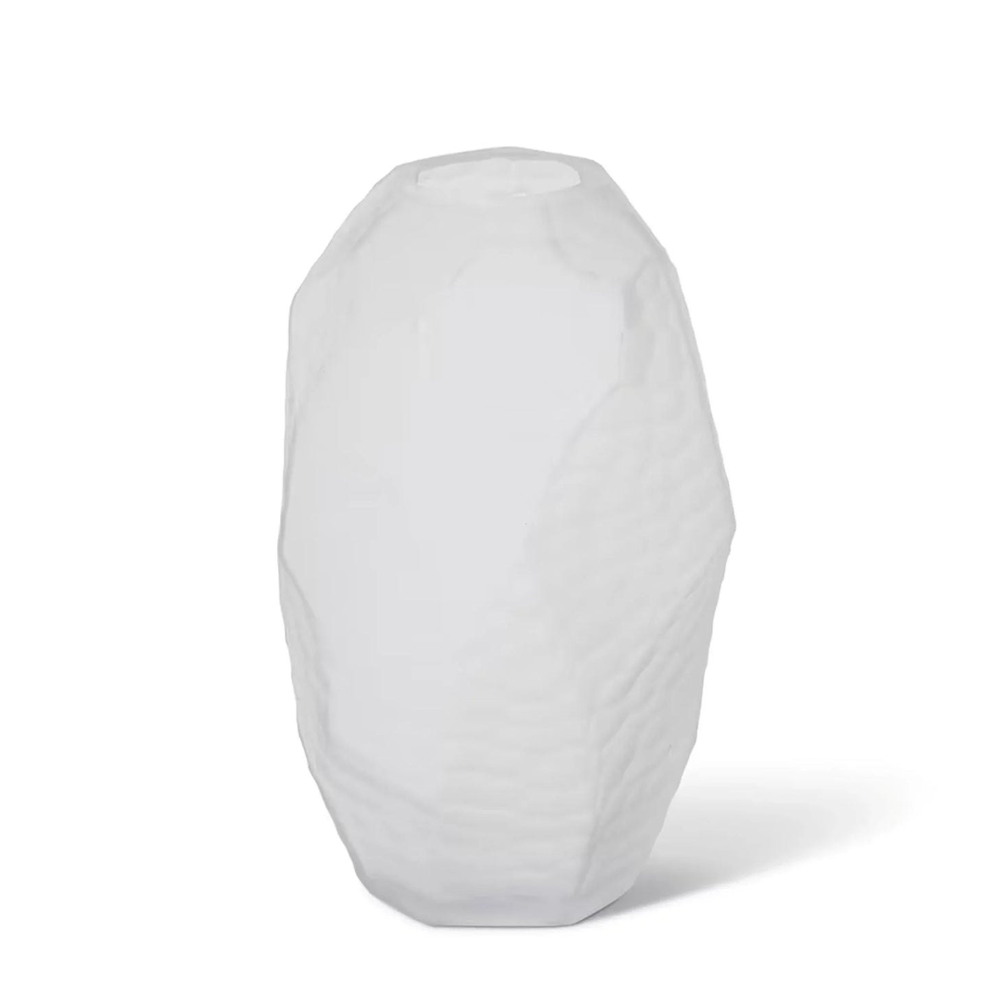 Rufus Vase Frosted White 27cm