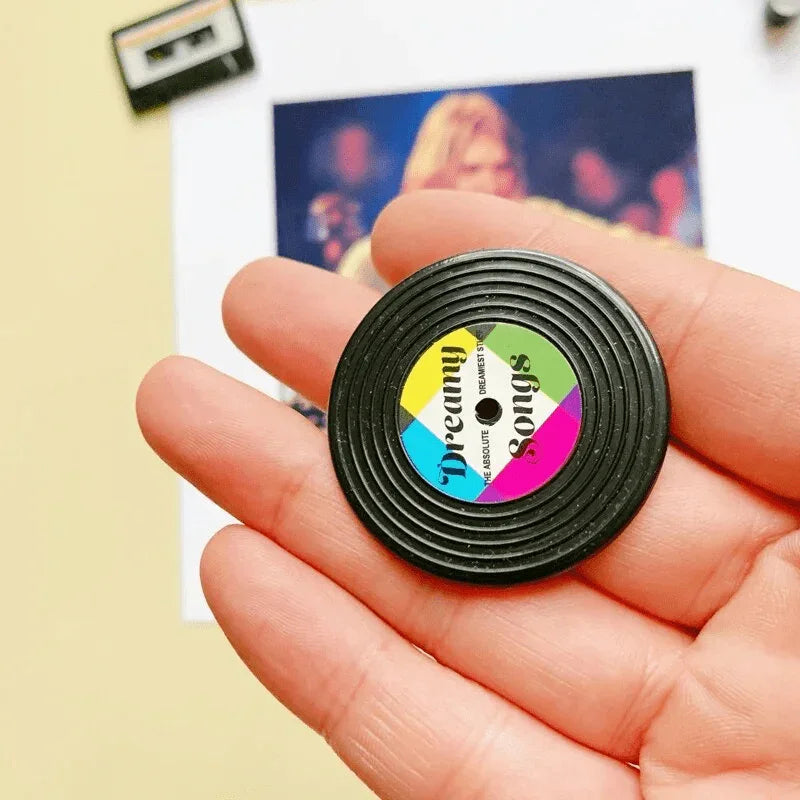 Vinyl Records Magnets (Set of 4) - Exquisite Homewares 