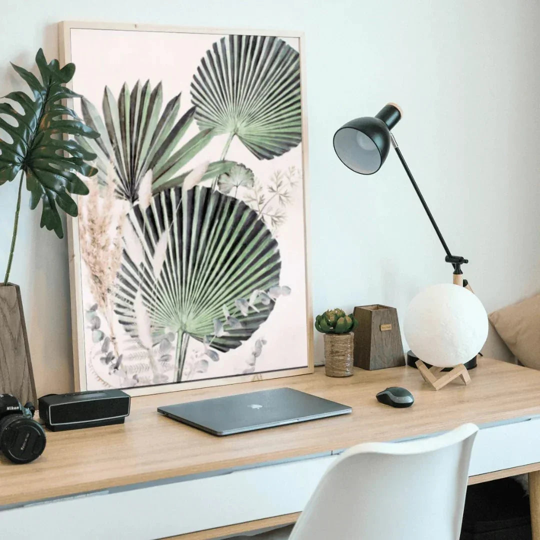Whispering Palm Fronds Painting - Exquisite Homewares 