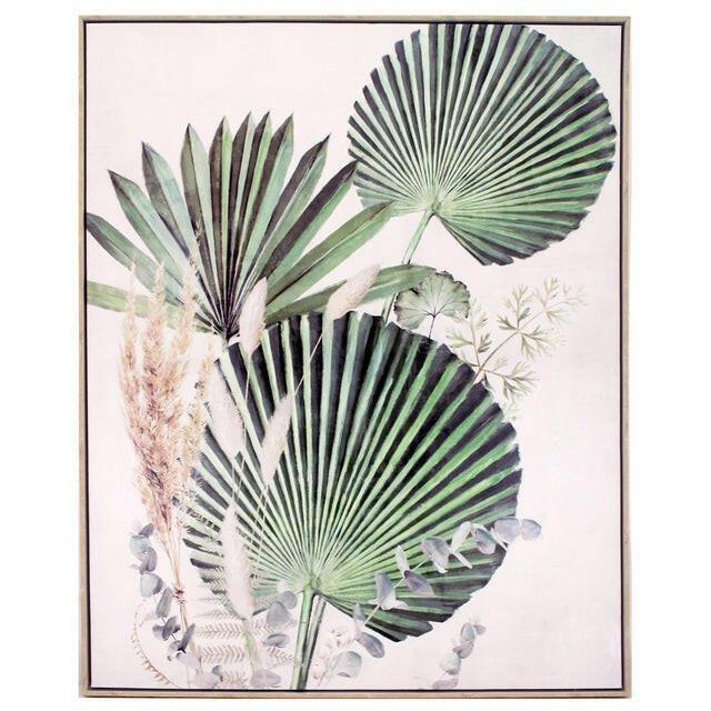Whispering Palm Fronds Painting - Exquisite Homewares 